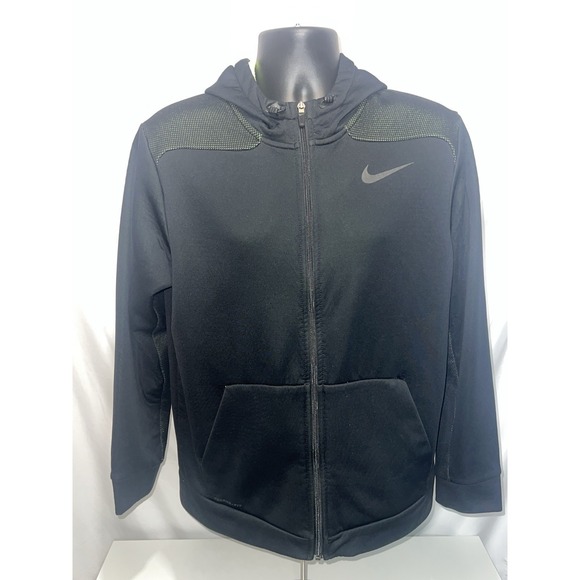 Nike Other - Nike Men's ThermaFit Sphere Scuba Max Full Zip Jacket Mens XL 644314 Black/Green
